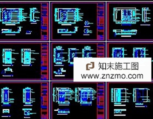 端景施工图