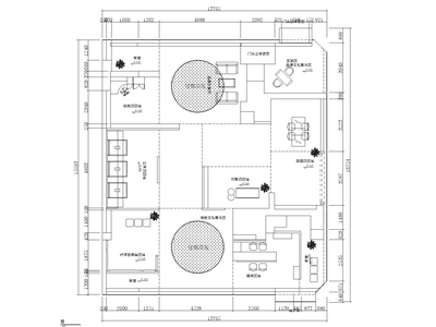 [河南]郑州毕加索地板专卖店面施工图