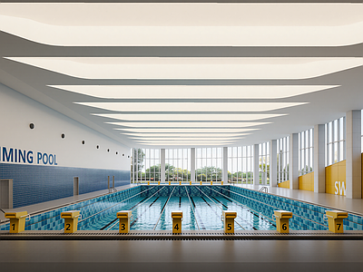 现代游泳馆