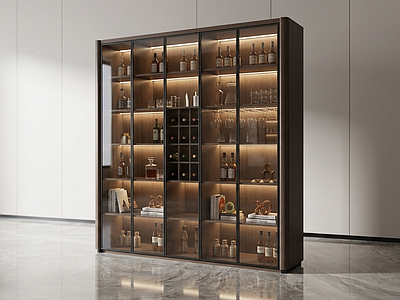 深色玻璃展示柜酒柜