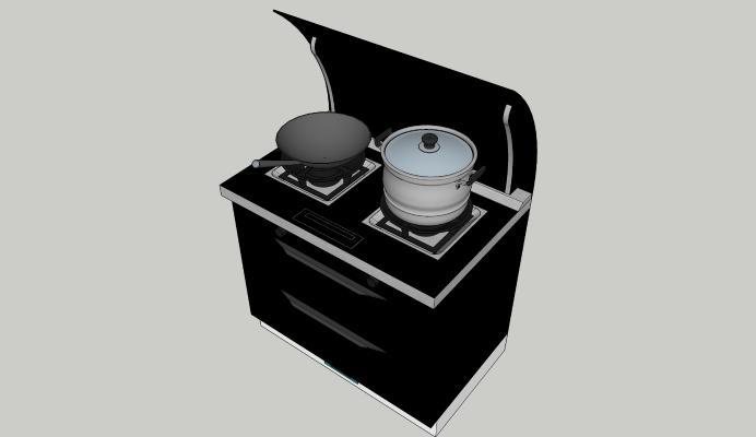 现代厨具 灶台 集成灶