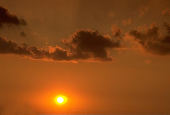 黄昏 夕阳外景