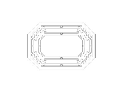 地面拼花 中式家具图块
