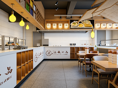新中式快餐店