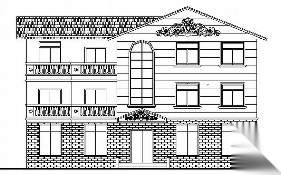 某三层小办公楼建筑施工图