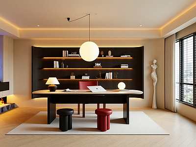 现代书房