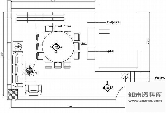 餐厅小包厢装修图二