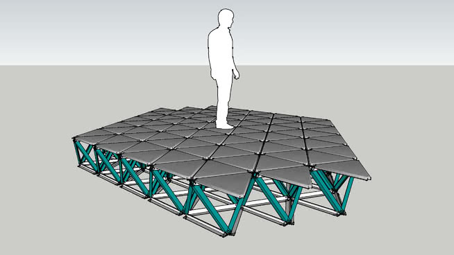 Octet-truss framing system 其他 台灯 雨伞