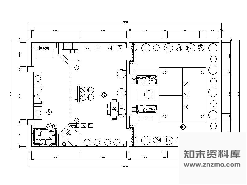 施工图上海水晶灯店面(含实景)