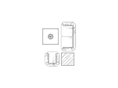 沙发 工装厨房图块灶具图块图块