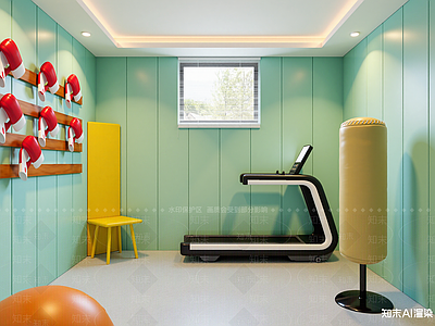 现代健身房
