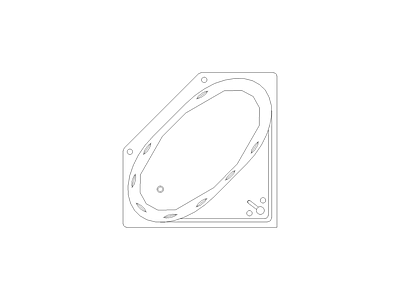 开关插座 现代家具图块别墅家具图块施工图