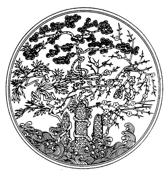 凹凸黑白-黑白古典 1432