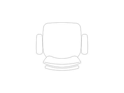 椅子 班台办公桌图块