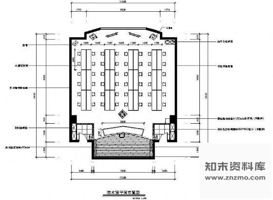 施工图南山外国语学校美术室设计资料