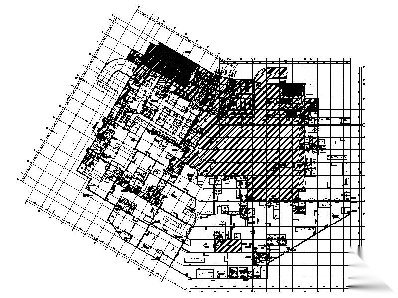 广州医院人防工程给排水施工图_大样图 建筑给排水 给排水图