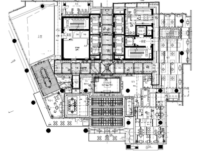 [上海]-嘉昱建投书局图书馆施工图+实景照