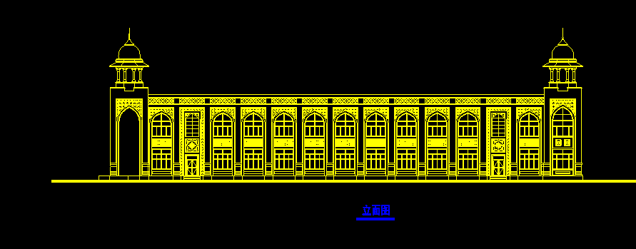 上海外国语大学归档建筑施工图（华东院图纸）
