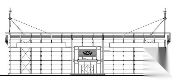 奇瑞4s店建筑方案图 展销厅