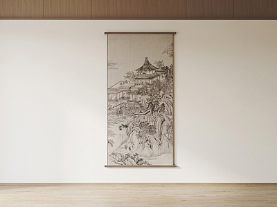 中式挂画字画