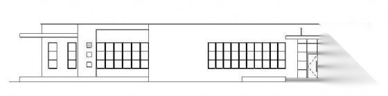 广州四层医院发热门诊楼建筑施工图