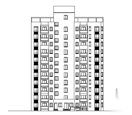 浦江镇120号配套商品房建设J地块8、11号楼建筑方案