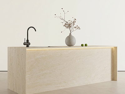 洞石岛台岛台