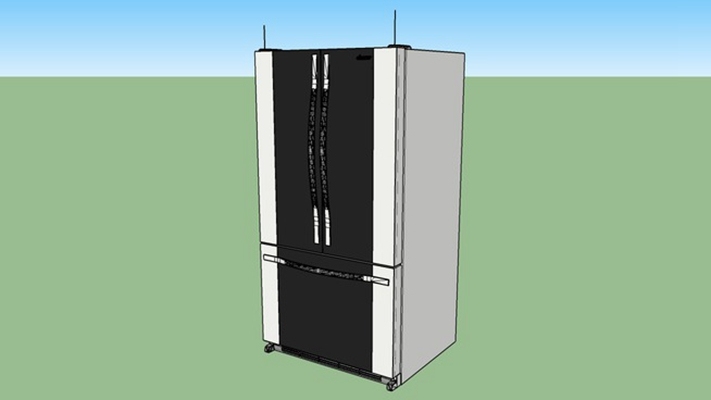 冰箱 草图大师模型