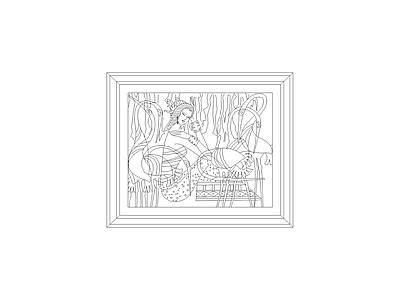 陈设类立面挂画 挂画