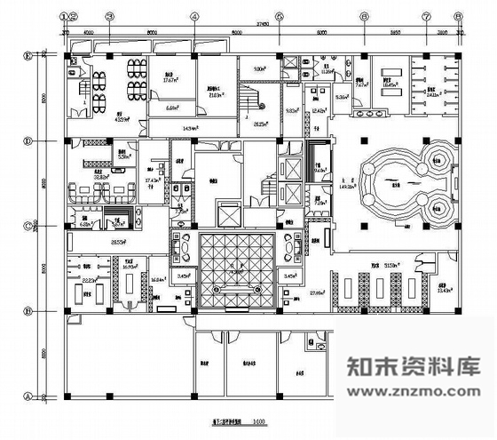 施工图某健身休闲中心施工图