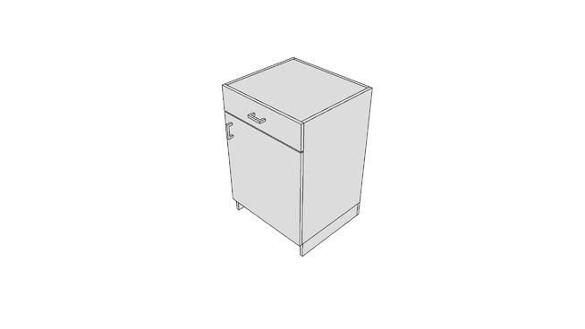 C02C0柜，U-C-B，1架，1抽屉，36X24X22 电开关 盒子 显示器 打火机 柜子