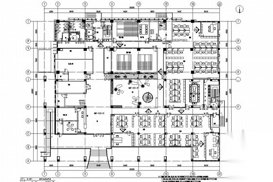 [淮安]甲级综合性勘察设计单位综合办公楼施工图（含效...