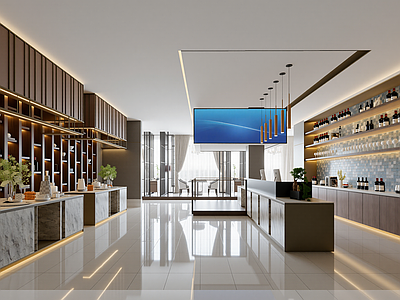 现代酒店大堂