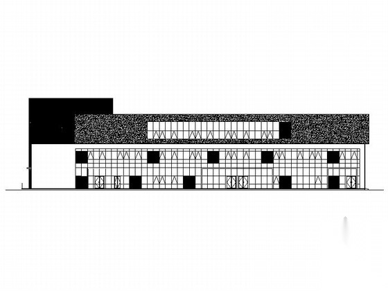 [北京]某住宅办公服务楼建筑设计方案图