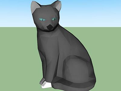 一只灰猫