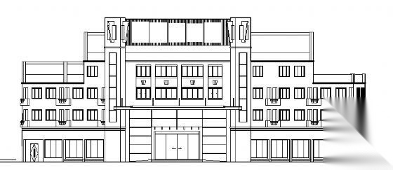 某四层酒店建筑施工图