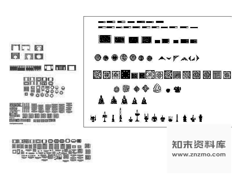 图块/节点中式元素图块