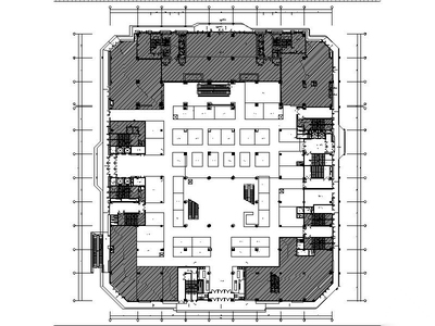 [山东]现代气派高端大型商场室内设计施工图 效果图