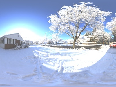 雪景HDR全景贴图