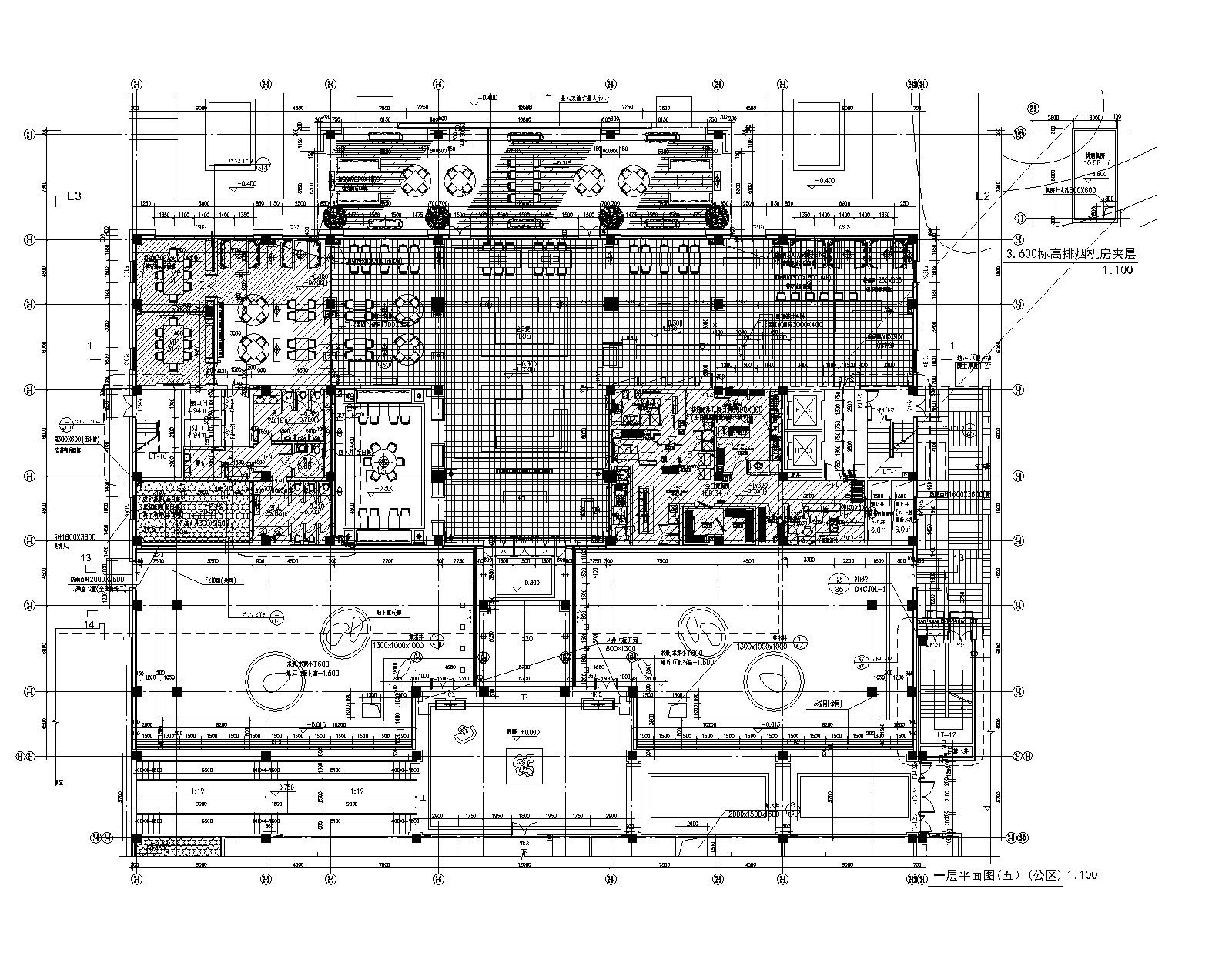 [江苏]知名地产文华酒店室内施工图+效果图