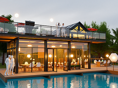现代餐饮建筑