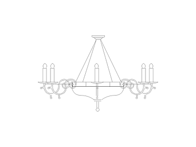 灯具图块 卫生间电器洁具厨具灯具施工图