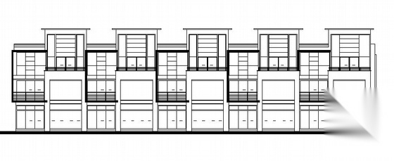 深圳红树湾某住宅小区T1楼建筑施工图