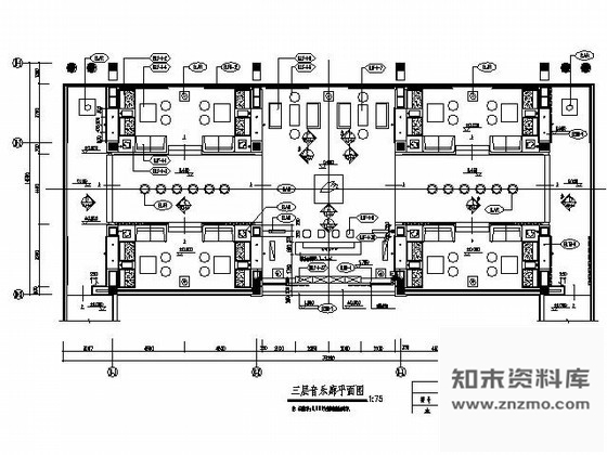 施工图主题酒店音乐廊施工图