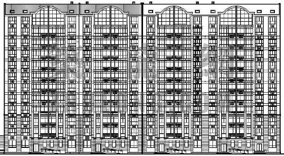 北京某板式高层住宅施工图（全套）