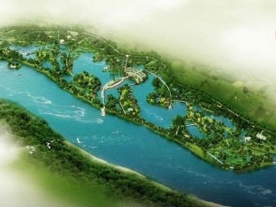 [辽宁]河滨北滩湿地公园规划设计方案文本 休闲景观 湿地公园