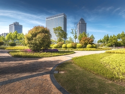 城市白天