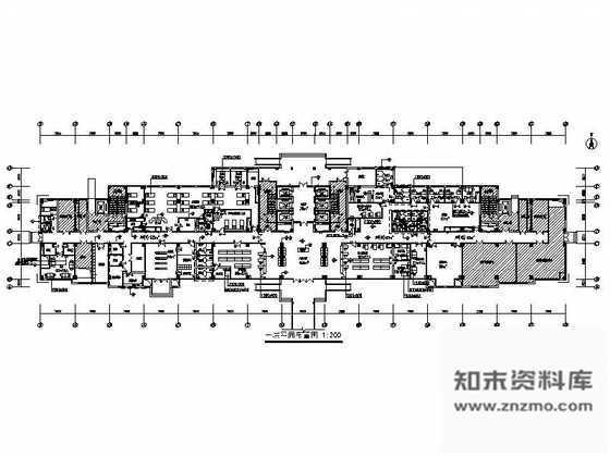 施工图滁州县级二级甲等综合性医院医技楼室内装修图含效果