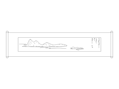 陈设类立面挂画 挂画