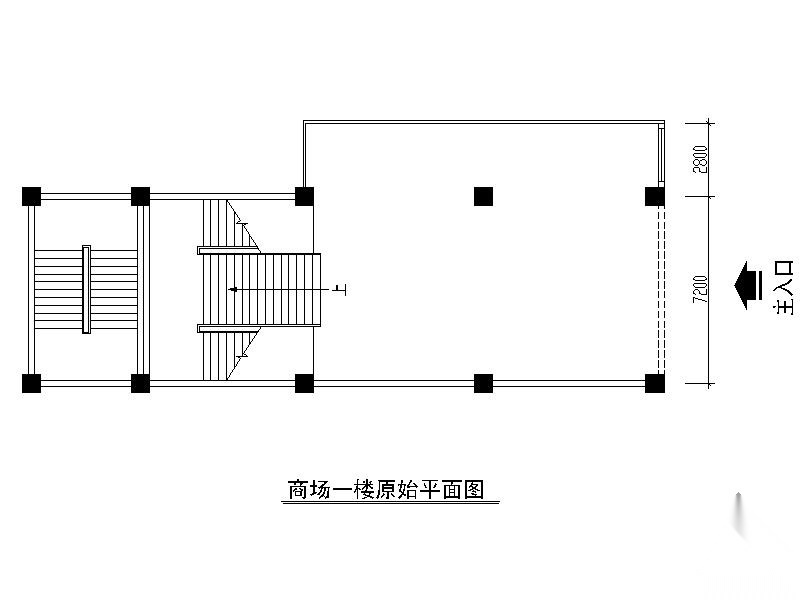 [四川]某1506㎡家居商场设计施工图